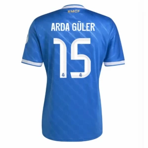Maglie Calcio Real Madrid Arda Güler #15 2025-26 Terza Uomo
