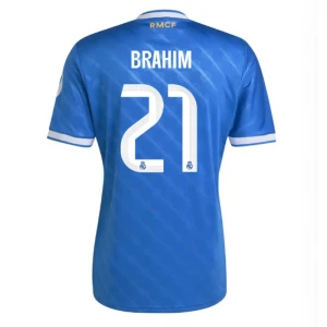 Maglie Calcio Real Madrid Brahim #21 2025-26 Terza Uomo