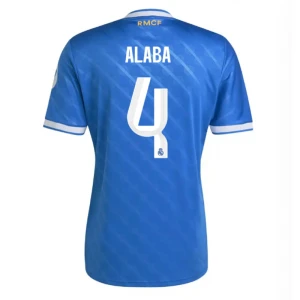 Maglie Calcio Real Madrid David Alaba #4 2025-26 Terza Uomo