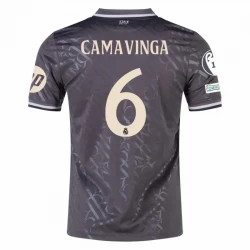 Maglie Calcio Real Madrid Eduardo Camavinga #6 2024-25 UCL Terza Uomo