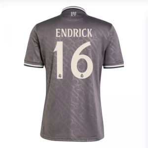 Maglie Calcio Real Madrid Endrick #16 2024-25 Terza Uomo