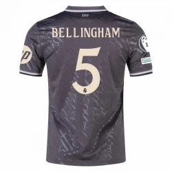 Maglie Calcio Real Madrid Jude Bellingham #5 2024-25 UCL Terza Uomo
