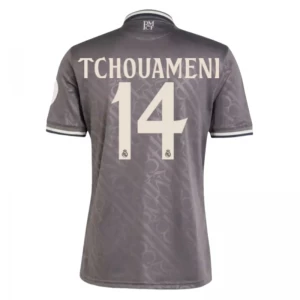 Maglie Calcio Real Madrid Tchouameni #14 2024-25 HP Terza Uomo
