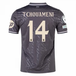 Maglie Calcio Real Madrid Tchouameni #14 2024-25 UCL Terza Uomo