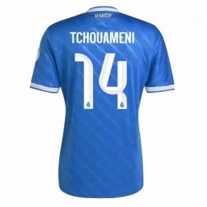 Maglie Calcio Real Madrid Tchouameni #14 2025-26 Terza Uomo