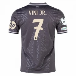 Maglie Calcio Real Madrid Vinicius Junior #7 2024-25 UCL Terza Uomo
