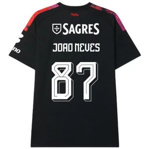 Maglie Calcio SL Benfica Joao Neves #87 2026-27 Terza Uomo