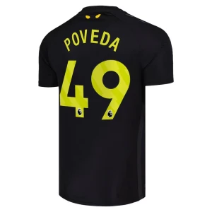 Maglie Calcio Sunderland AFC Poveda #49 2025-26 Terza Uomo