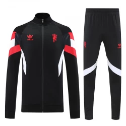 Manchester United Set Giacca da Allenamento 2025-26 Nero