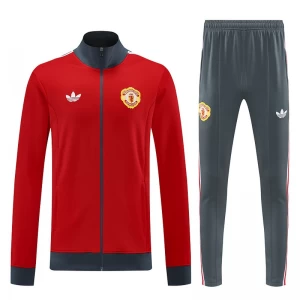 Manchester United Set Giacca da Allenamento 2025-26 Rosso