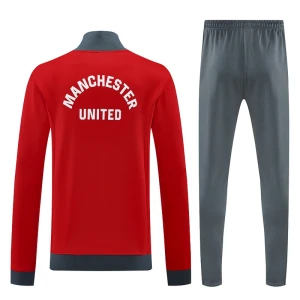 Manchester United Set Giacca da Allenamento 2025-26 Rosso