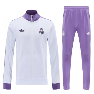 Real Madrid Set Giacca da Allenamento 2025-26 Bianco