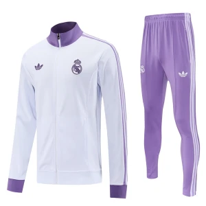 Real Madrid Set Giacca da Allenamento 2025-26 Bianco